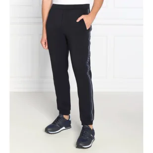 Emporio Armani Spodnie dresowe | Regular Fit - Dresy męskie - miniaturka - grafika 1