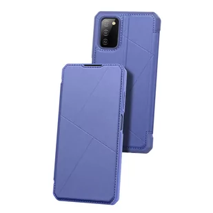 Dux Ducis Skin X kabura etui pokrowiec z klapką Samsung Galaxy A03s niebieski - Etui i futerały do telefonów - miniaturka - grafika 3
