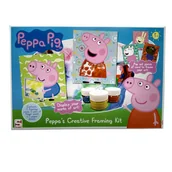 Dekoratorstwo - Świnka Pepa Kreatywny Zestaw Do Oprawiania - miniaturka - grafika 1