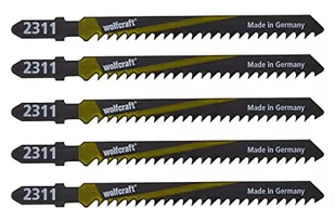 WOLFCRAFT brzeszczot 2311 do drewna/tworzywa - szybkie, zgrubne cięcia (5szt.) 2361000 - Brzeszczoty - miniaturka - grafika 1