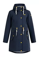 Kurtki damskie - Schmuddelwedda Parka przeciwdeszczowa damska 34324771, morski, XL - miniaturka - grafika 1