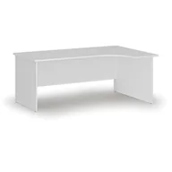 Biurka - Biurko narożne PRIMO WHITE, 1800 x 1200 mm, prawe, białe - miniaturka - grafika 1