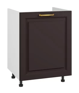 Bristol Szafka Dolna Pod Zlewozmywak Dzs-60 Modernbox Czarny Mat - Meble kuchenne - miniaturka - grafika 1