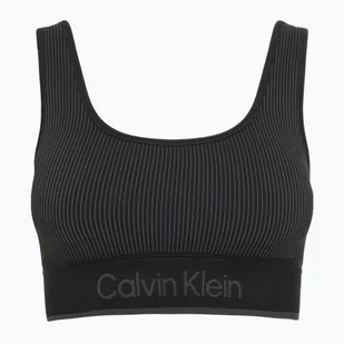 Biustonosz treningowy Calvin Klein 00GWS4K220 Seamless Medium Support black WYSYŁKA W 24H 30 DNI NA ZWROT - Bielizna sportowa damska - miniaturka - grafika 1
