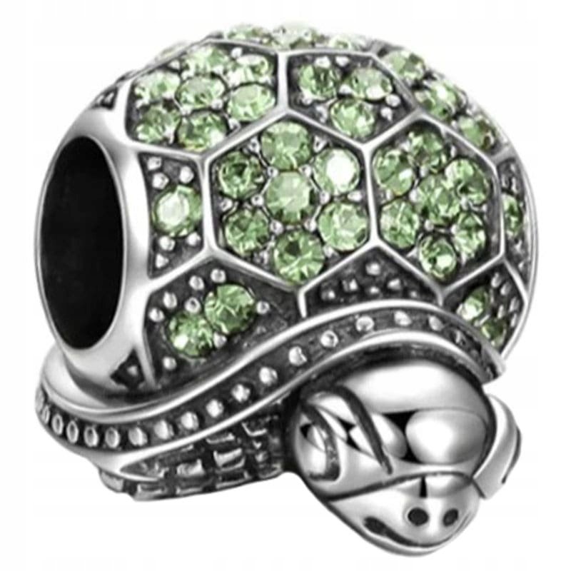 Charms Zawieszka Charms Zielony Żółw Charmsy Trusky