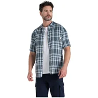 Koszulki sportowe męskie - Koszula męska Craghoppers Cartwright Short Sleeved Shirt Rozmiar: XXL / Kolor: ciemnoniebieski - miniaturka - grafika 1