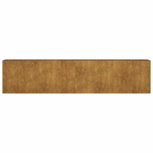 Podwyższona donica, 360x40x80 cm, stal kortenowska Lumarko! - Donice - miniaturka - grafika 5