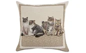Poszewki na poduszki - Poszewka 45/45 Koty - miniaturka - grafika 1