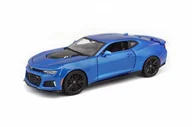 Kolekcjonerskie modele pojazdów - Maisto Model kompozytowy Chevrolet Camaro ZL1 2017 niebieski 1/24 5_784121 - miniaturka - grafika 1