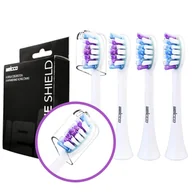 Końcówki do szczoteczek elektrycznych - końcówki do szczoteczki sonicznej Hoffen SN903 zamiennik białe - miniaturka - grafika 1