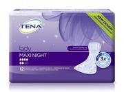 Pozostałe kosmetyki - SCA HYGIENE PRODUCTS AB Wkładki Anatomiczne TENA Lady Maxi Night na nietrzymanie moczu 12 sztuk 9077183 - miniaturka - grafika 1