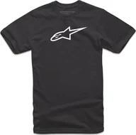Koszulki męskie - Alpinestars T-shirt ALPINESTARS AGELESS CLASSIC TEE, Black/White Rozmiar: L - miniaturka - grafika 1