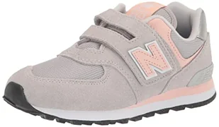 New Balance, Trampki,Sportowe buty dla dziewczynek i dziewcząt, Beżowy, 32.5 EU - Buty dla dziewczynek - miniaturka - grafika 1
