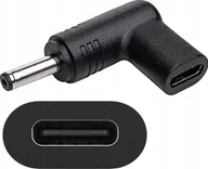 Kable komputerowe i do monitorów - Kabel zasilający Akyga AKYGA Wtyczka do zasilacza uniwersalnego AK-ND-C15 USB-C / 4.0 x 1.3 mm - miniaturka - grafika 1