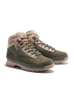 Buty trekkingowe męskie - Timberland Botki turystyczne "Euro Hiker" w kolorze khaki - miniaturka - grafika 1