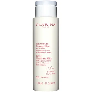 Clarins Velvet Cleansing Milk Mleczko Do Demakijażu 200ml - Mleczka do demakijażu - miniaturka - grafika 1