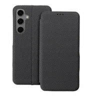 Etui i futerały do telefonów - Kabura FOLIO Side Magnet do SAMSUNG A15 szary - miniaturka - grafika 1