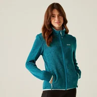Bluzy damskie - Regatta Damski Polar Rozsuwany Newhill II Zielony, Rozmiar: 50 - miniaturka - grafika 1