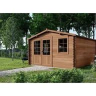 Altany ogrodowe - Domek ogrodowy ALTANKA 20 m2 - 5x4 m - 45 mm, drewniany, impregnowany, DOM376, 1szt. - miniaturka - grafika 1