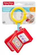 Grzechotki dla dzieci - Fisher Price Grzechotka Piszczałka Akordeon DRD88 - miniaturka - grafika 1