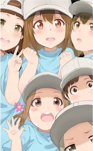 Plakat Anime Cells at Work hs_020 A2 (custom)