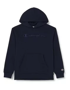 Champion Bluza z kapturem dla dzieci i młodzieży, Blu Notte, 9-10 lat - Bluzy i sweterki niemowlęce - miniaturka - grafika 1