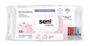 Seni Care Chusteczki nawilżane Seni Care, sensitive 68 szt. 68 szt. |   SE-231-WK68-S02 - Higiena osób starszych i niepełnosprawnych - miniaturka - grafika 1