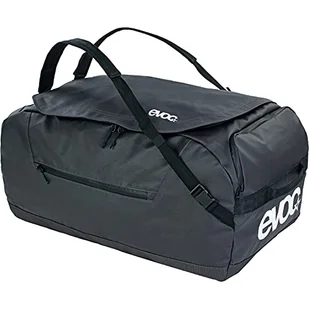 Wodoodporna torba podróżna EVOC DUFFLE BAG 40 (odpinany pasek do przenoszenia, uniwersalne zastosowanie, system BRACE LINK, niezawierająca PVC, wodoodporna torba na sprzęt), Carbon Grey/Black - Torby podróżne - miniaturka - grafika 1