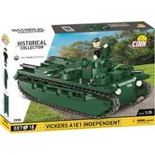 Klocki - Cobi , czolg z HC GREAT WAR VICKERS A1E1 INDEPENDENT 886 - miniaturka - grafika 1