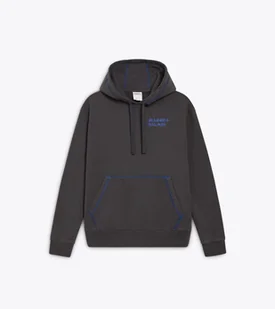 felpa uomo diadora 502.182426 hoodie legacy black oyster - Bluzy męskie - miniaturka - grafika 1