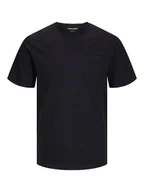 Koszulki męskie - Jack & Jones Koszulka "Jake" w kolorze czarnym - miniaturka - grafika 1