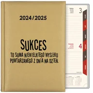 Notesy i bloczki - KALENDARZ KSIAŻKOWY A5 2024/2025 PLANER PREZENT MOTYWACYJNY ORGANIZER WZORY - miniaturka - grafika 1
