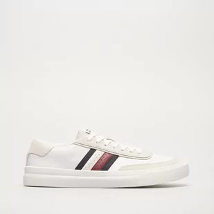 TOMMY HILFIGER TH CUPSET RWB LTH - Tommy Hilfiger - Trampki męskie - miniaturka - grafika 1