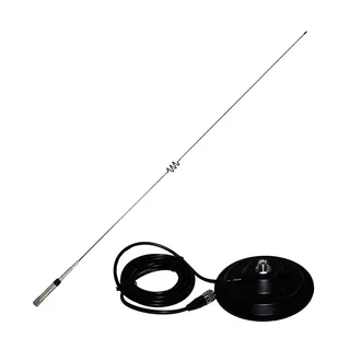 Nagoya NL-770H dwupasmowa antena samochodowa z cewką powietrzną + podstawa 14,5cm - Krótkofalówki - miniaturka - grafika 1