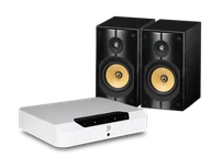 Zestawy stereo - Bluesound POWERNODE EDGE (biały) + Imagine XB (czarny) - miniaturka - grafika 1