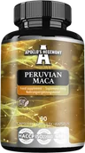 Suplementy naturalne - APOLLO'S HEGEMONY PERUVIAN MACA EKSTRAKT 10:1 90 KAPSUŁEK - miniaturka - grafika 1
