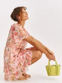 Sukienki - Sukienka damska jasny róż - SSU4687JR sukienka - TOP SECRET - Odzieżowy sklep internetowy TOP SECRET - miniaturka - grafika 1