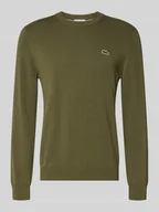 Swetry męskie - Sweter o kroju regular fit z mieszanki bawełny - miniaturka - grafika 1