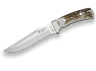 Noże - JOKER GAMO RĘKOJEŚĆ Z ROGU JELENIA, 15,5 CM STAL NIERDZEWNA CC46 - miniaturka - grafika 1