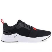 Buty sportowe męskie - Buty Puma Wired Run 37301521 - czarne - miniaturka - grafika 1