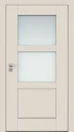 Drzwi wewnętrzne - Dre Drzwi Wewnętrzne Pełne Berge 3 Lakier Latte - miniaturka - grafika 1