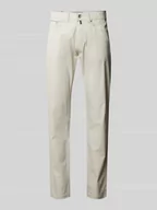 Spodnie męskie - Spodnie o kroju tapered fit z 5 kieszeniami model ‘Lyon’ - miniaturka - grafika 1
