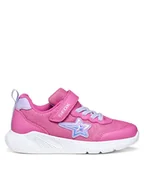 Buty dla dziewczynek - Geox Sneakersy J Sprintye J55FWA 0AS54 C8257 D Różowy - miniaturka - grafika 1