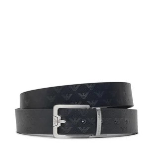 Pasek Męski Emporio Armani Y4S502 Y221E 88017 Czarny - Paski - miniaturka - grafika 1