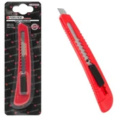 Nożyki biurowe - NÓŻ DO TAPET NOŻYK 9mm ŁAMANE OSTRZA TAPECIAK UNIWERSALNY MOCNY FORSAGE - miniaturka - grafika 1