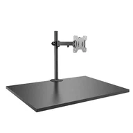 Uchwyty do monitorów - Lindy 40657 uchwyt / stojak do monitorów 71,1 cm (28") Czarny Biurko - miniaturka - grafika 1