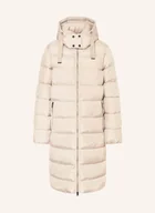 Płaszcze damskie - Fuchs Schmitt Płaszcz Pikowany Z Odpinanym Kapturem weiss - miniaturka - grafika 1