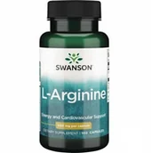Aminokwasy - L-Arginine 500 mg (100 kaps.) - miniaturka - grafika 1