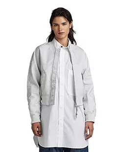 G-STAR RAW Damska kurtka bomberka, szara (Oyster Mushroom C143-D607), L, szary (Oyster Mushroom C143-d607), L - Kurtki damskie - miniaturka - grafika 1