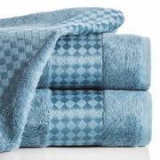 Ręczniki - Euro Firany Ręcznik Kąpielowy Bambo02 (7) 70 x 140 Niebieski 1222332 - miniaturka - grafika 1